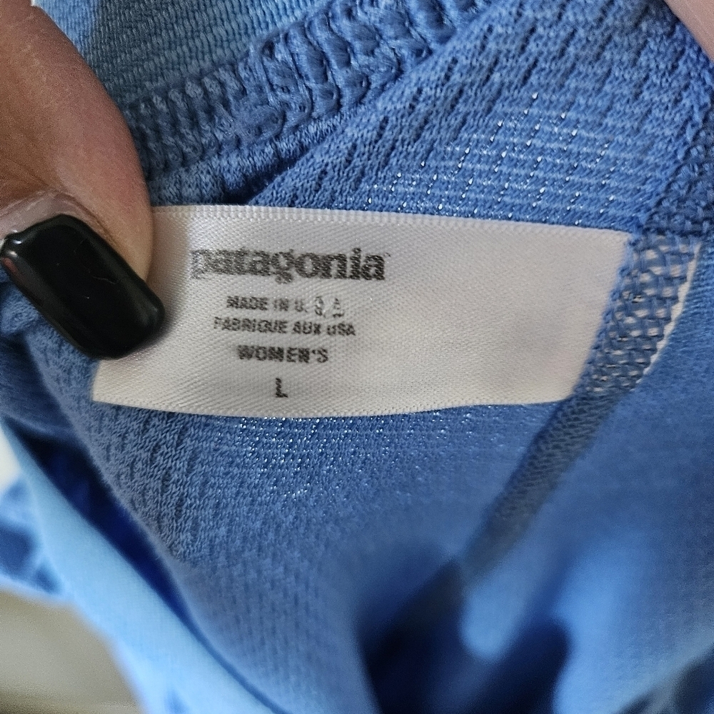 Patagonia Capilene Bottoms Blue Womans Large - Picture 4 of 10